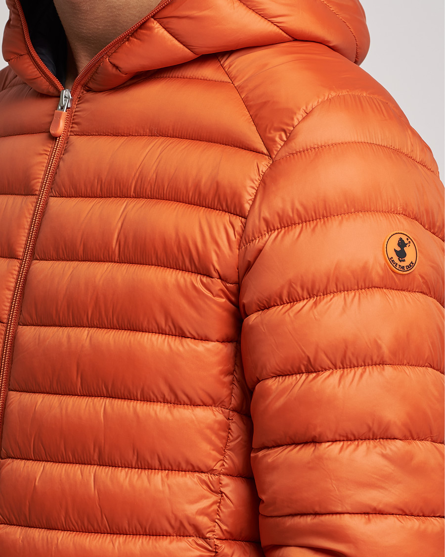 Hombres | Abrigos y chaquetas | Save The Duck | Donald Lightweight Padded Hooded Jacket Ginger Orange S