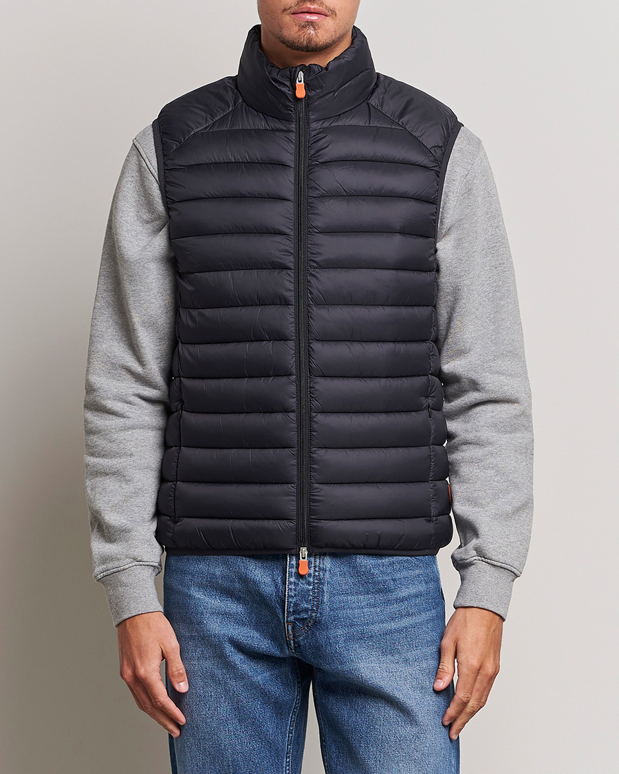 Hombres | Abrigos y chaquetas | Save The Duck | Adam Lightweight Padded Vest Black
