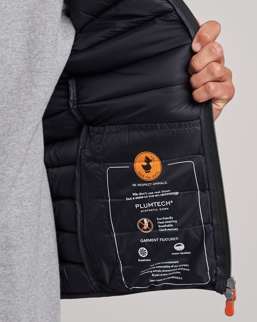 Hombres | Abrigos y chaquetas | Save The Duck | Adam Lightweight Padded Vest Black
