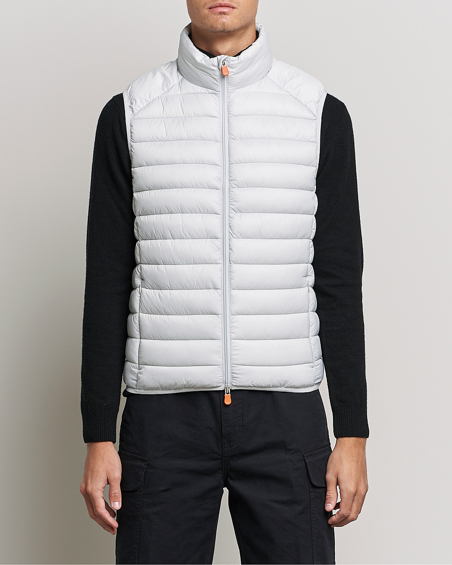 Hombres | Abrigos y chaquetas | Save The Duck | Adam Lightweight Padded Vest Frozen Grey