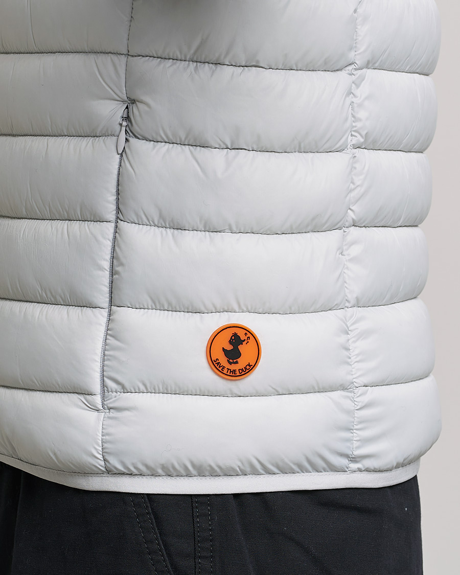 Hombres | Abrigos y chaquetas | Save The Duck | Adam Lightweight Padded Vest Frozen Grey