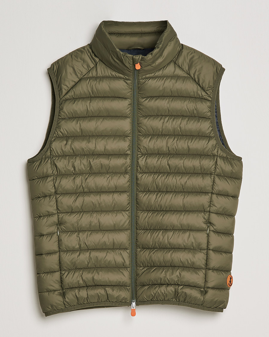 Hombres | Abrigos y chaquetas | Save The Duck | Adam Lightweight Padded Vest Laurel Green