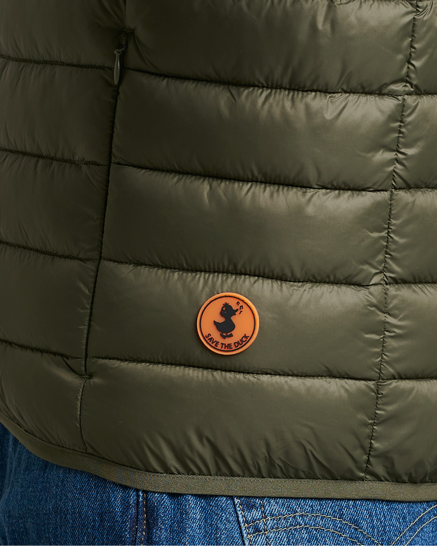 Hombres | Abrigos y chaquetas | Save The Duck | Adam Lightweight Padded Vest Laurel Green
