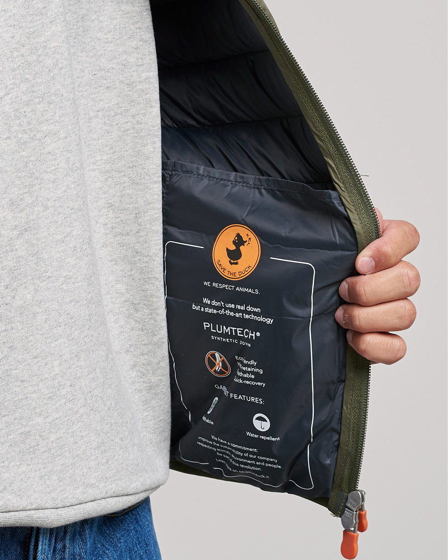 Hombres | Abrigos y chaquetas | Save The Duck | Adam Lightweight Padded Vest Laurel Green