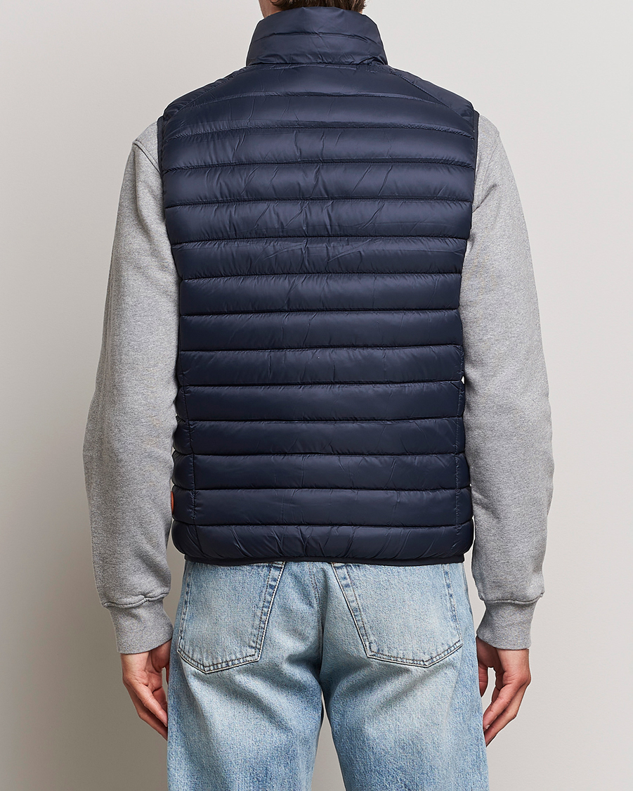 Hombres | Chalecos | Save The Duck | Adam Lightweight Padded Vest Blue Black