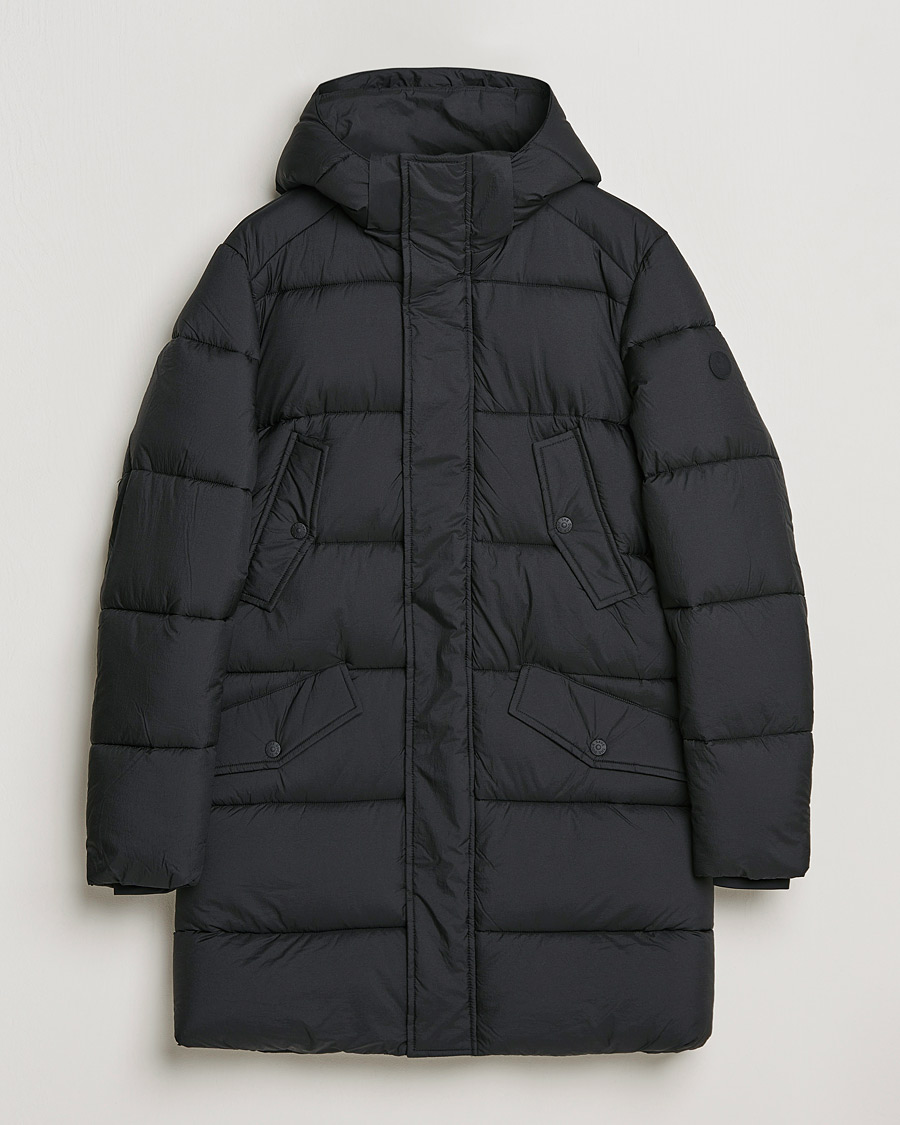 Hombres | Abrigos y chaquetas | Save The Duck | Jeremy Crinkle Nylon Parka Black