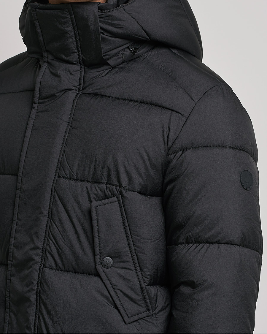 Hombres | Abrigos y chaquetas | Save The Duck | Jeremy Crinkle Nylon Parka Black