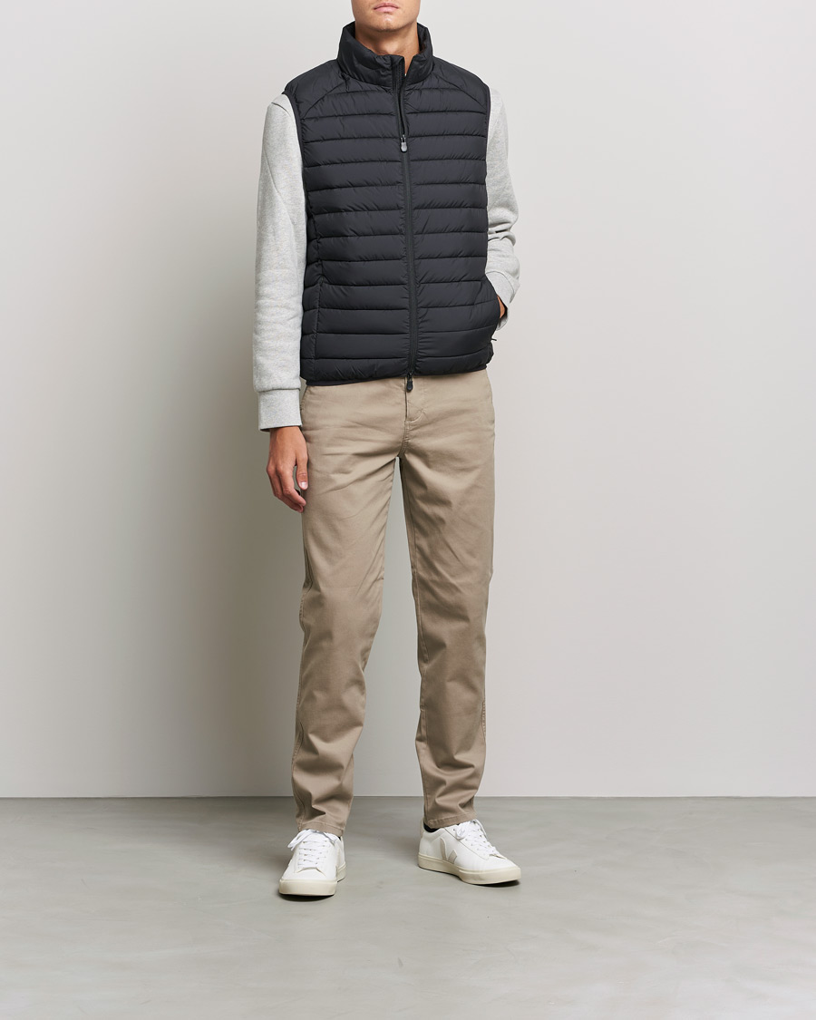 Hombres | Chalecos | Save The Duck | Liam Matt Lightweight Vest Black
