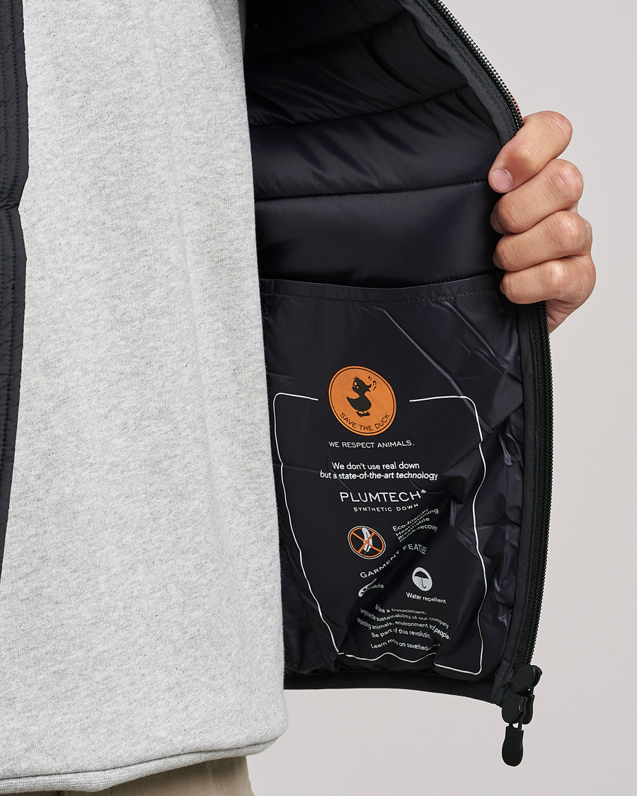 Hombres | Chalecos | Save The Duck | Liam Matt Lightweight Vest Black