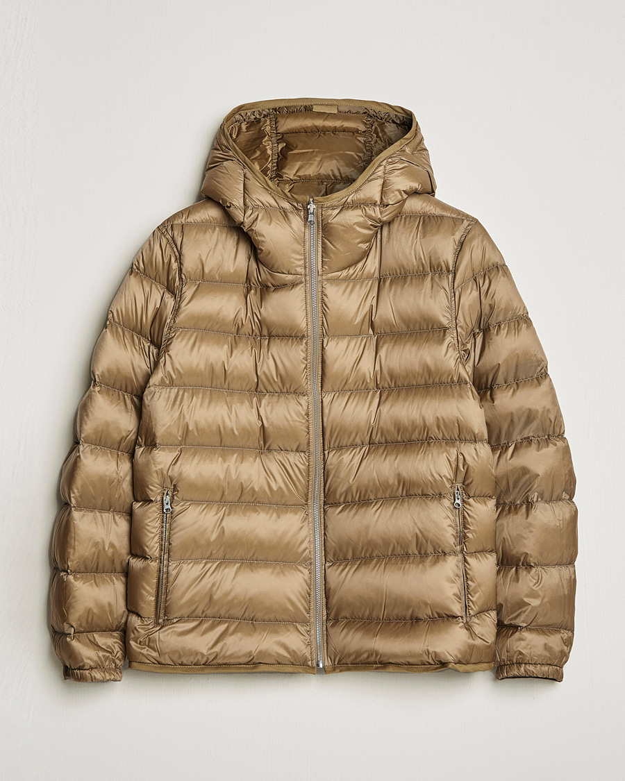 Hombres | Abrigos y chaquetas | Ten c | Hooded Down Liner Beige