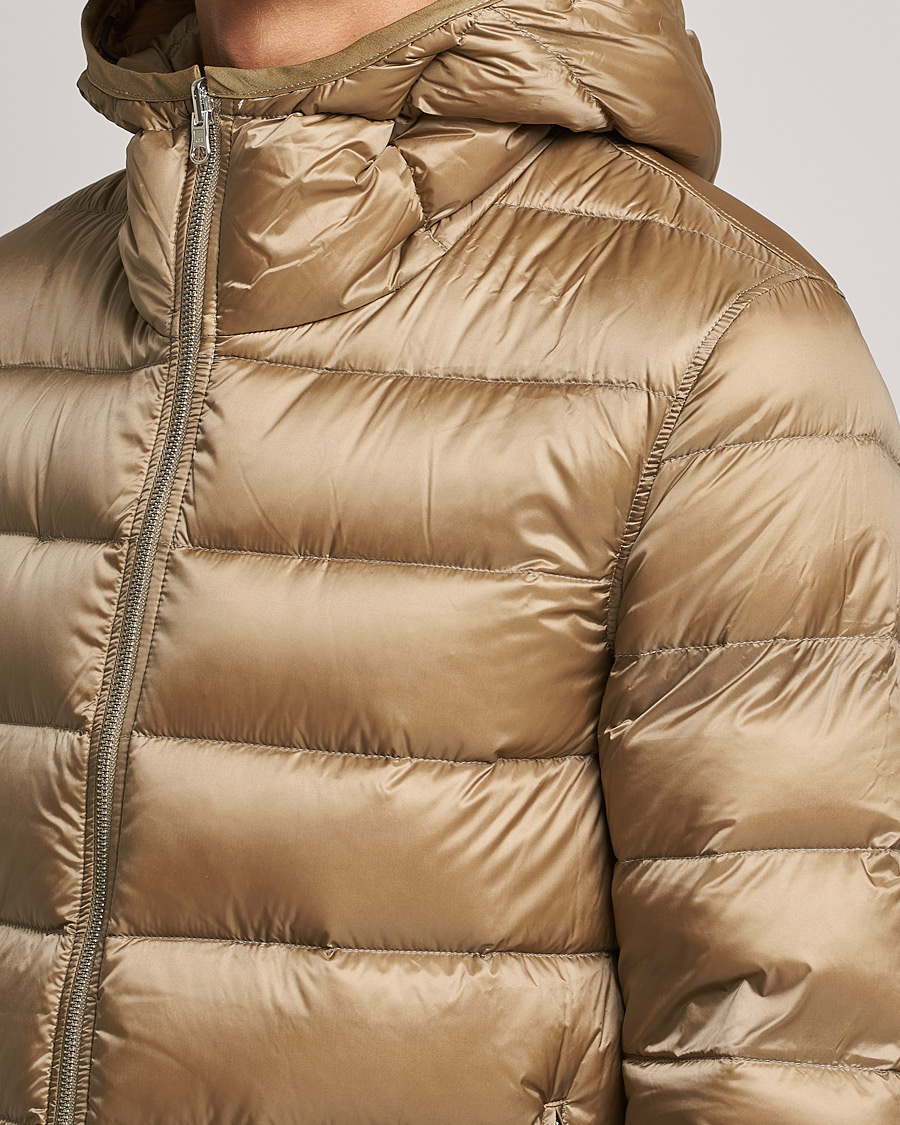 Hombres | Abrigos y chaquetas | Ten c | Hooded Down Liner Beige