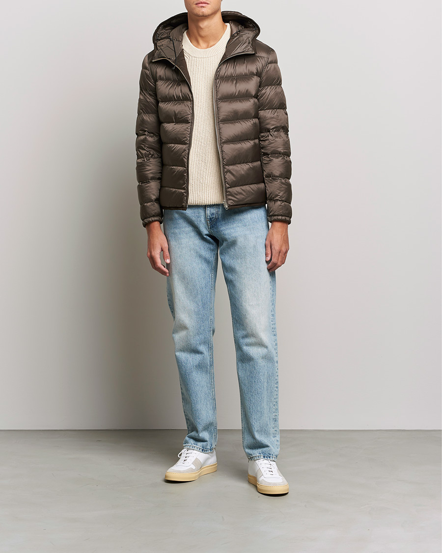 Hombres | Abrigos y chaquetas | Ten c | Hooded Down Liner Brown