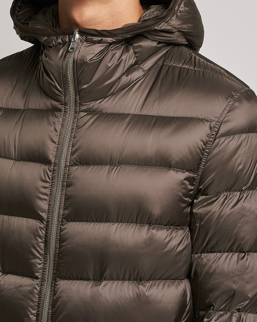 Hombres | Abrigos y chaquetas | Ten c | Hooded Down Liner Brown