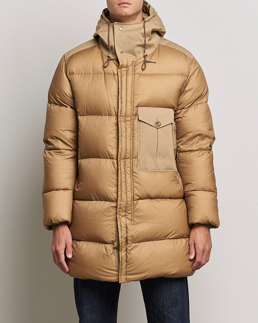 Hombres | Abrigos y chaquetas | Ten c | Cyclone Combo Down Parka Sand