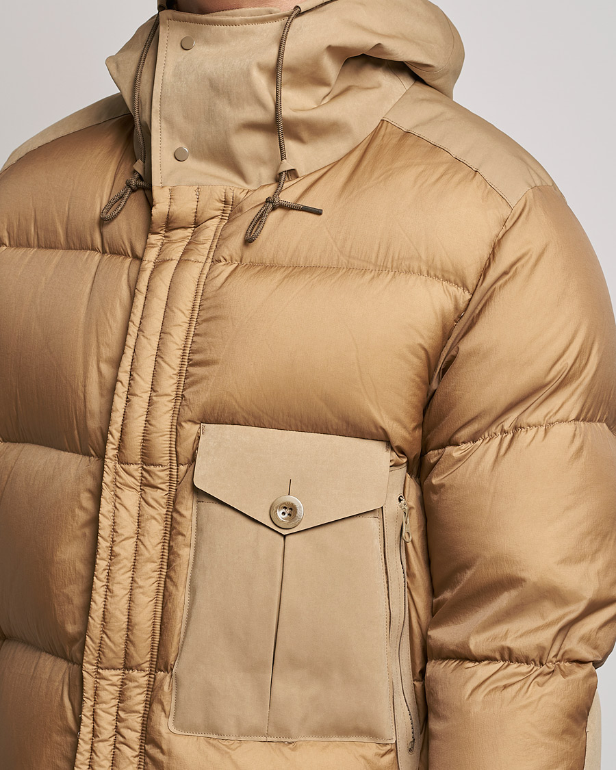 Hombres | Abrigos y chaquetas | Ten c | Cyclone Combo Down Parka Sand