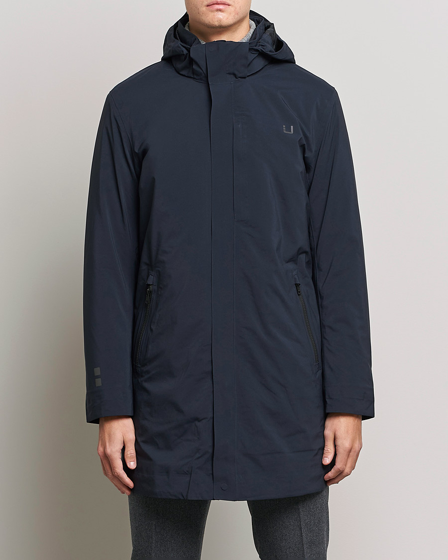 Hombres | Abrigos y chaquetas | UBR | Black Storm Coat Navy
