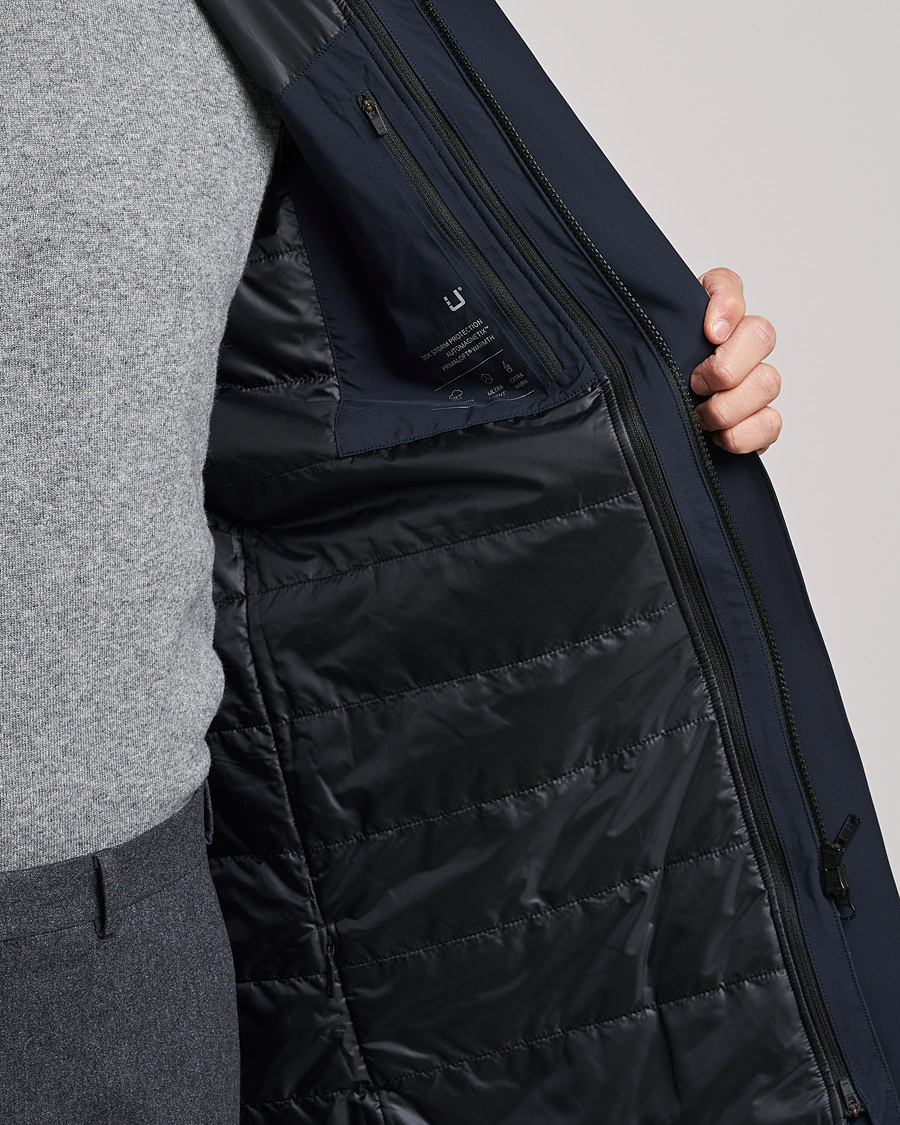 Hombres | Abrigos y chaquetas | UBR | Black Storm Coat Navy