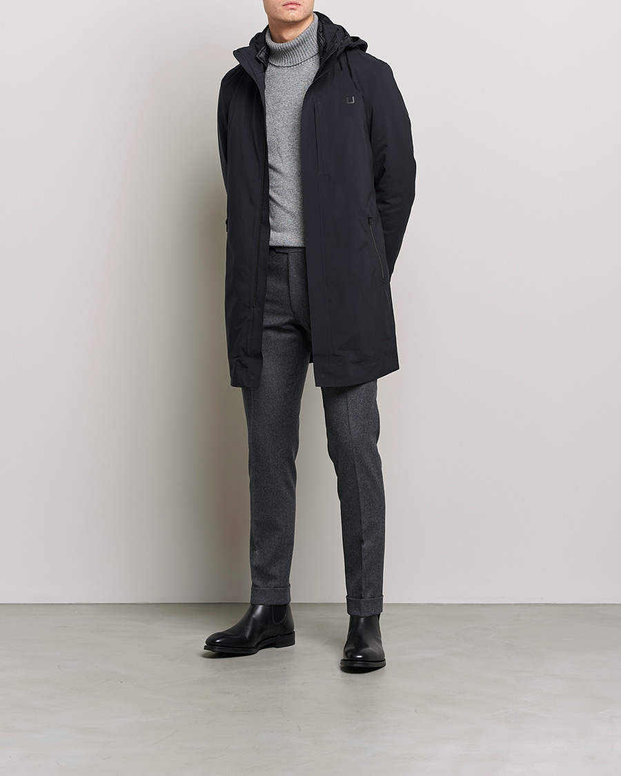 Hombres | Abrigos y chaquetas | UBR | Black Storm Coat Black Storm