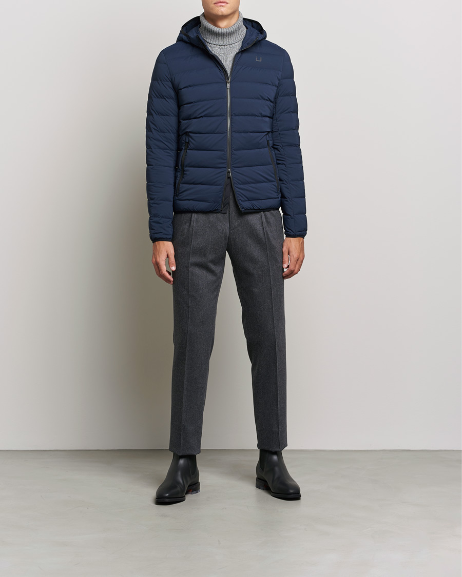Hombres | Abrigos y chaquetas | UBR | Sonic Delta Hooded Jacket Navy