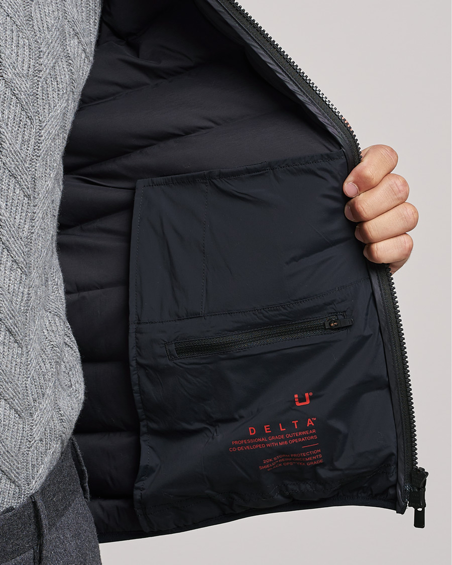 Hombres | Abrigos y chaquetas | UBR | Sonic Delta Hooded Jacket Black Storm
