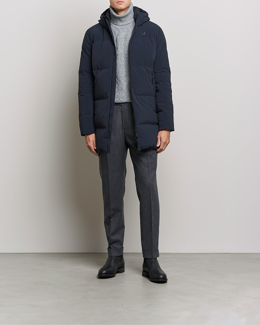 Hombres | Abrigos y chaquetas | UBR | Titan Lightweight Parka Navy