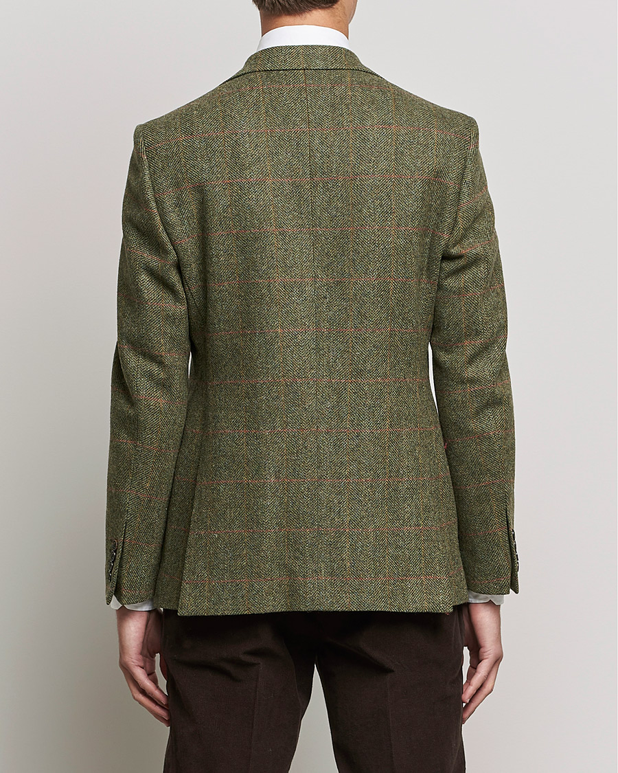 Hombres | Blazers | Walker Slater | Edward Lambswool Tweed Blazer Green