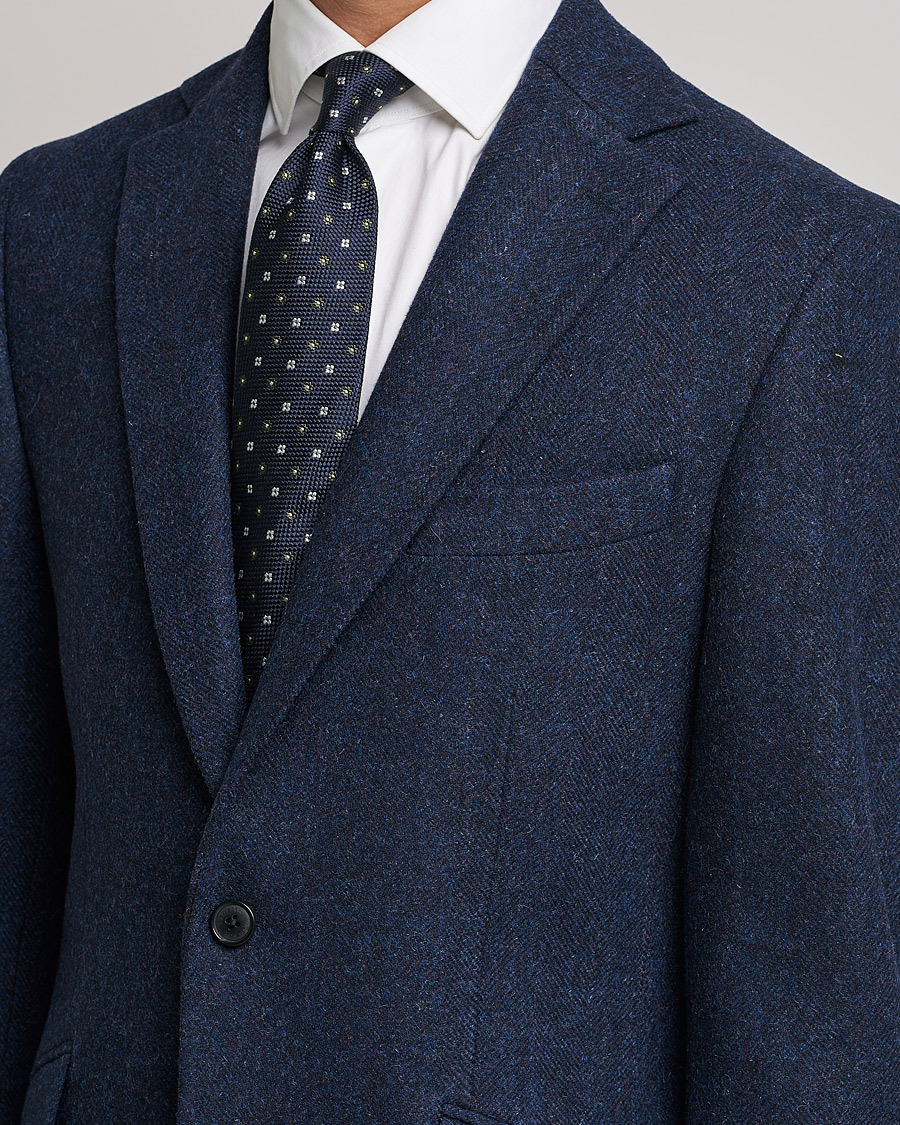 Hombres | Blazers | Walker Slater | Edward Harris Tweed Blazer Navy