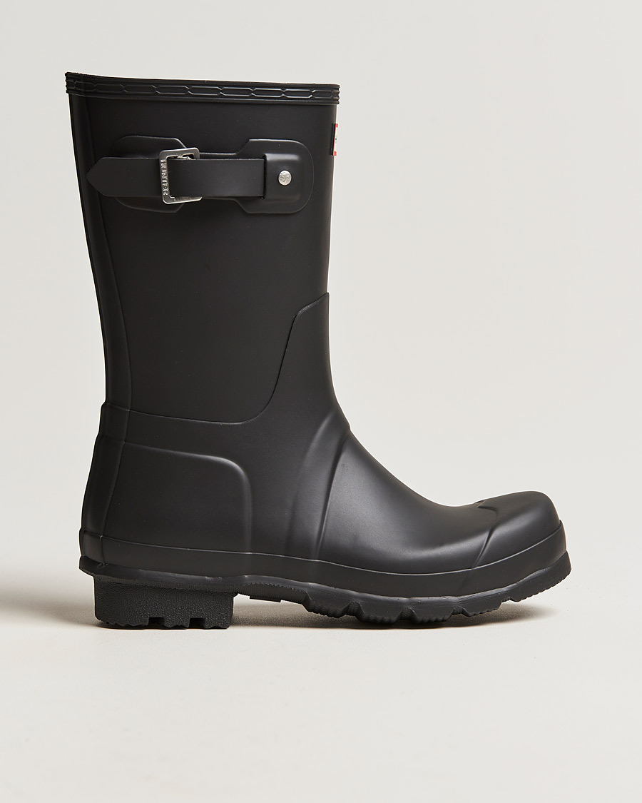 Hombres | Sobrecubiertas | Hunter Boots | Original Short Boot Black