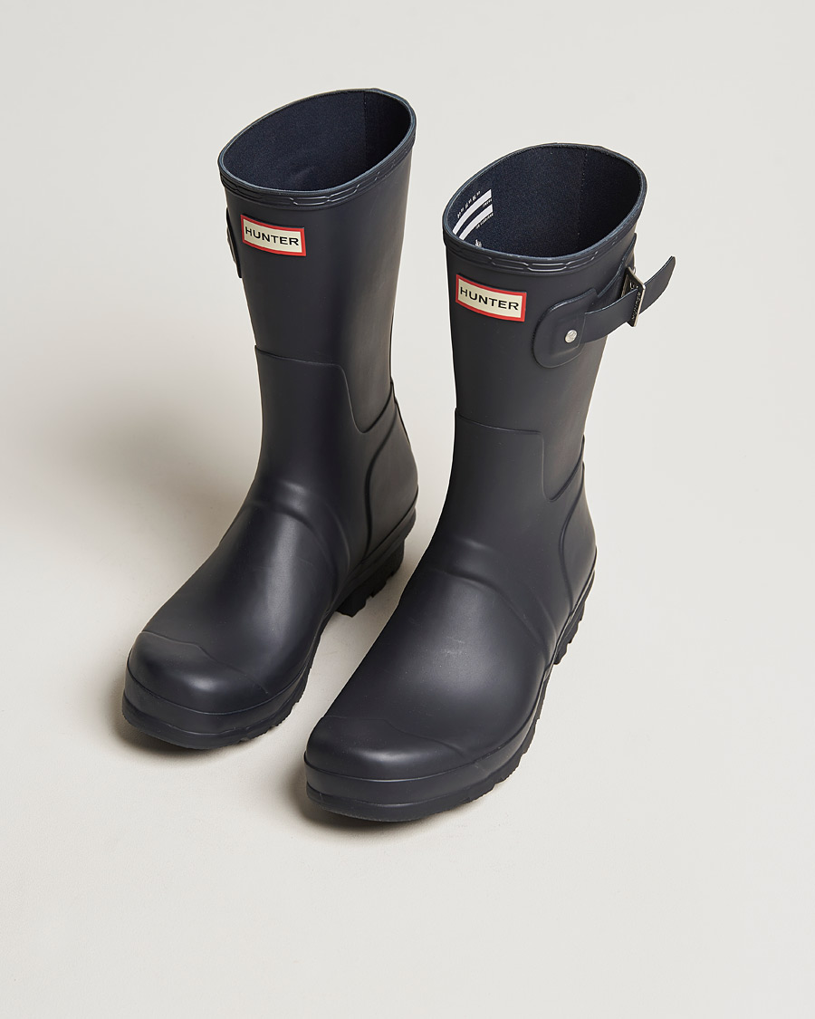 Hombres | Hunter Boots Original Short Boot Navy | Hunter Boots | Original Short Boot Navy