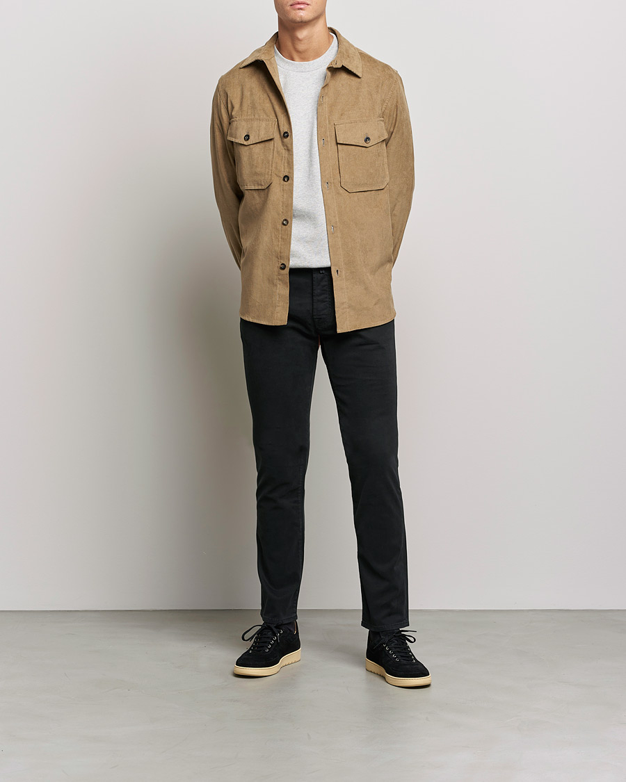 Hombres | Pantalones | Jacob Cohën | Bard 5-Pocket Cotton Trousers Black