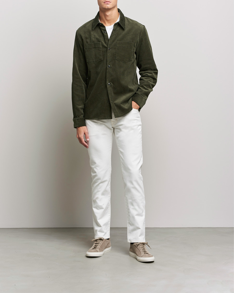 Hombres | Vaqueros | Jacob Cohën | Nick Bio Cotton Slim Fit Jeans Off White