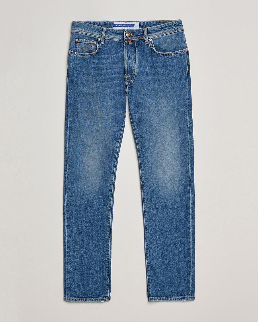 Hombres | Vaqueros | Jacob Cohën | Bard Slim Fit Jeans Vintage Wash