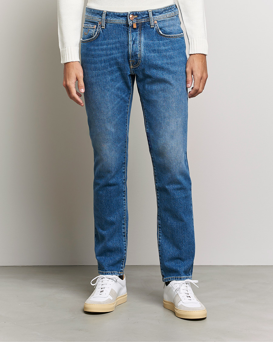 Hombres | Vaqueros | Jacob Cohën | Bard Slim Fit Jeans Vintage Wash