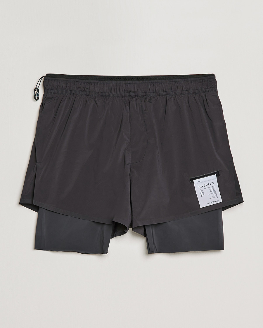 Hombres | Pantalones cortos | Satisfy | TechSilk Shorts Black