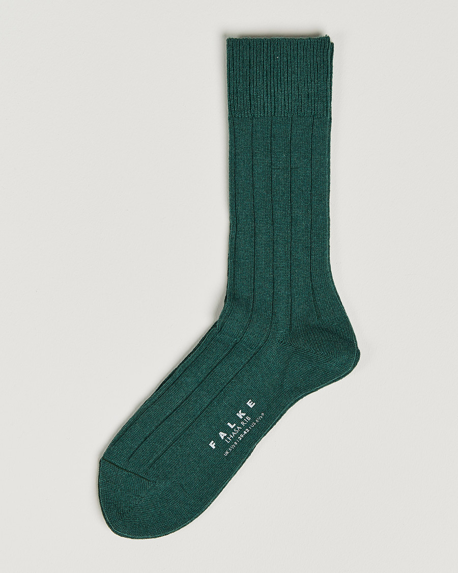 Hombres | Ropa interior y calcetines | Falke | Lhasa Cashmere Hunter Green