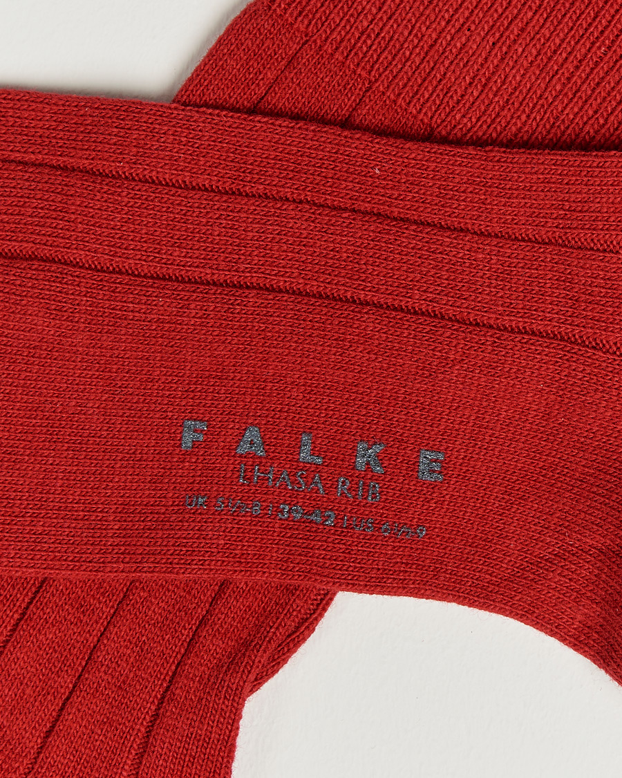 Hombres | Calcetines lana merino | Falke | Lhasa Cashmere Scralett