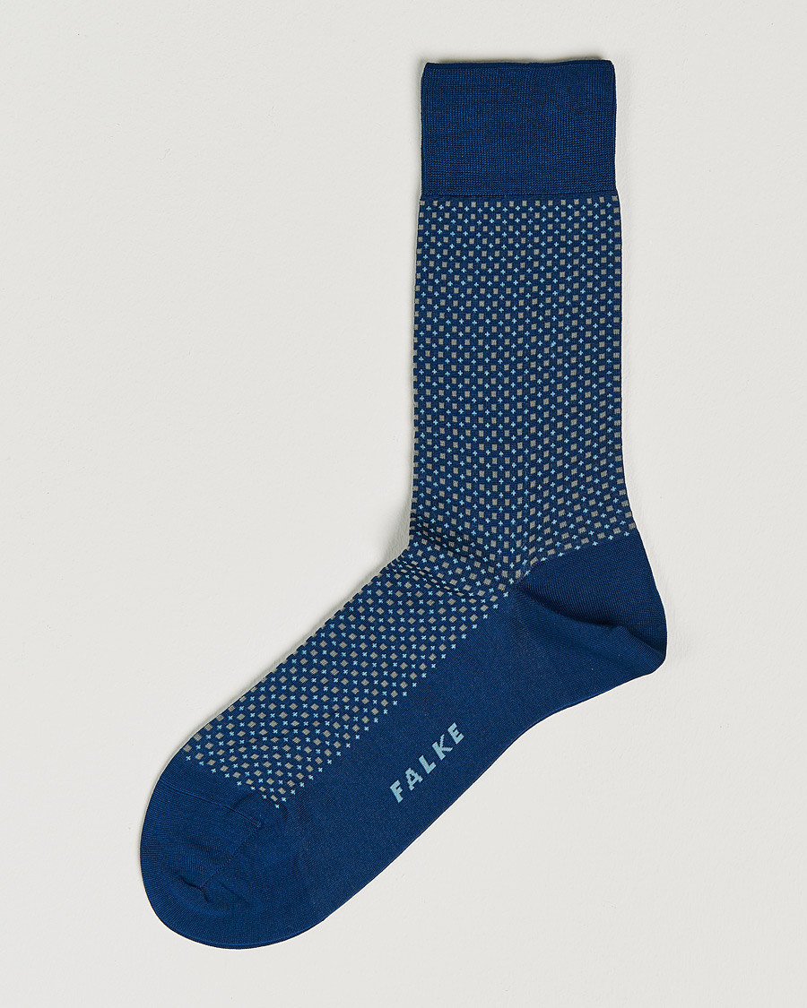 Hombres | Ropa interior y calcetines | Falke | Up Town Tie Sock Royal Blue
