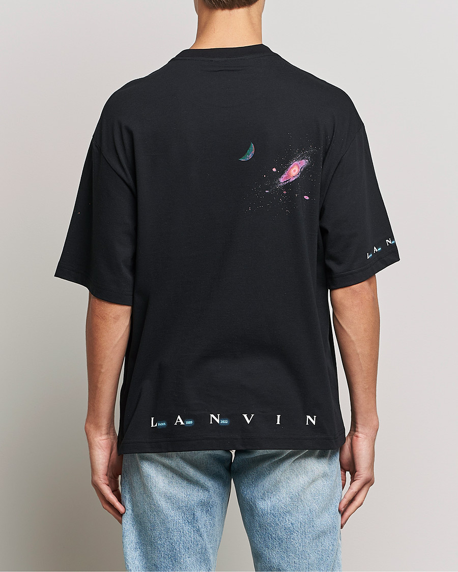 Hombres | Camisetas | Lanvin | Sci-Fi Printed T-Shirt Black