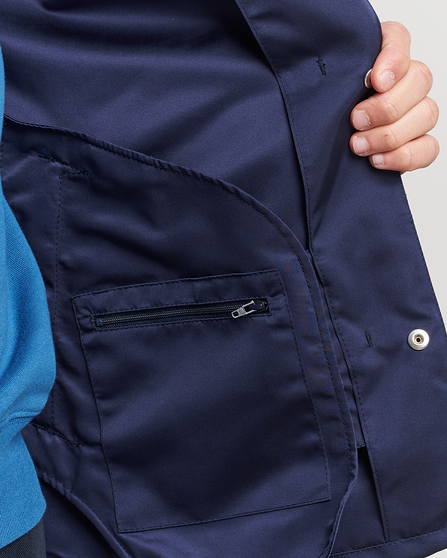 Hombres | Abrigos y chaquetas | Lanvin | Packable Windbreaker Ink Blue