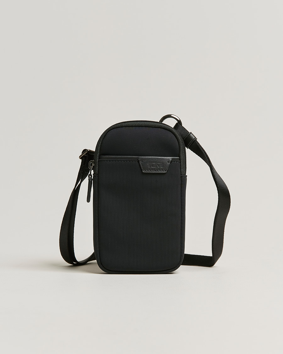 Hombres | TUMI Harrison Beech Small Crossbody Pouch Black | TUMI | Harrison Beech Small Crossbody Pouch Black