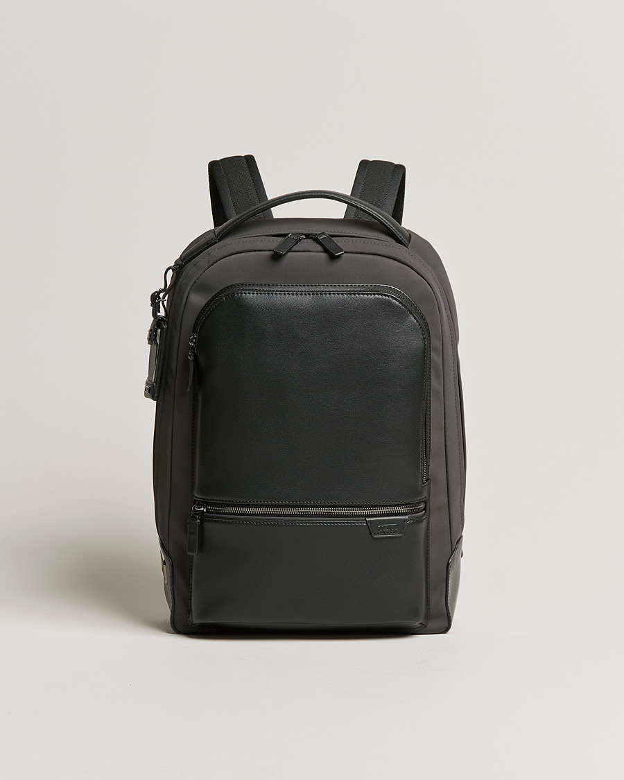 Hombres | TUMI Harrison Bradner Backpack Black/Iron | TUMI | Harrison Bradner Backpack Black/Iron