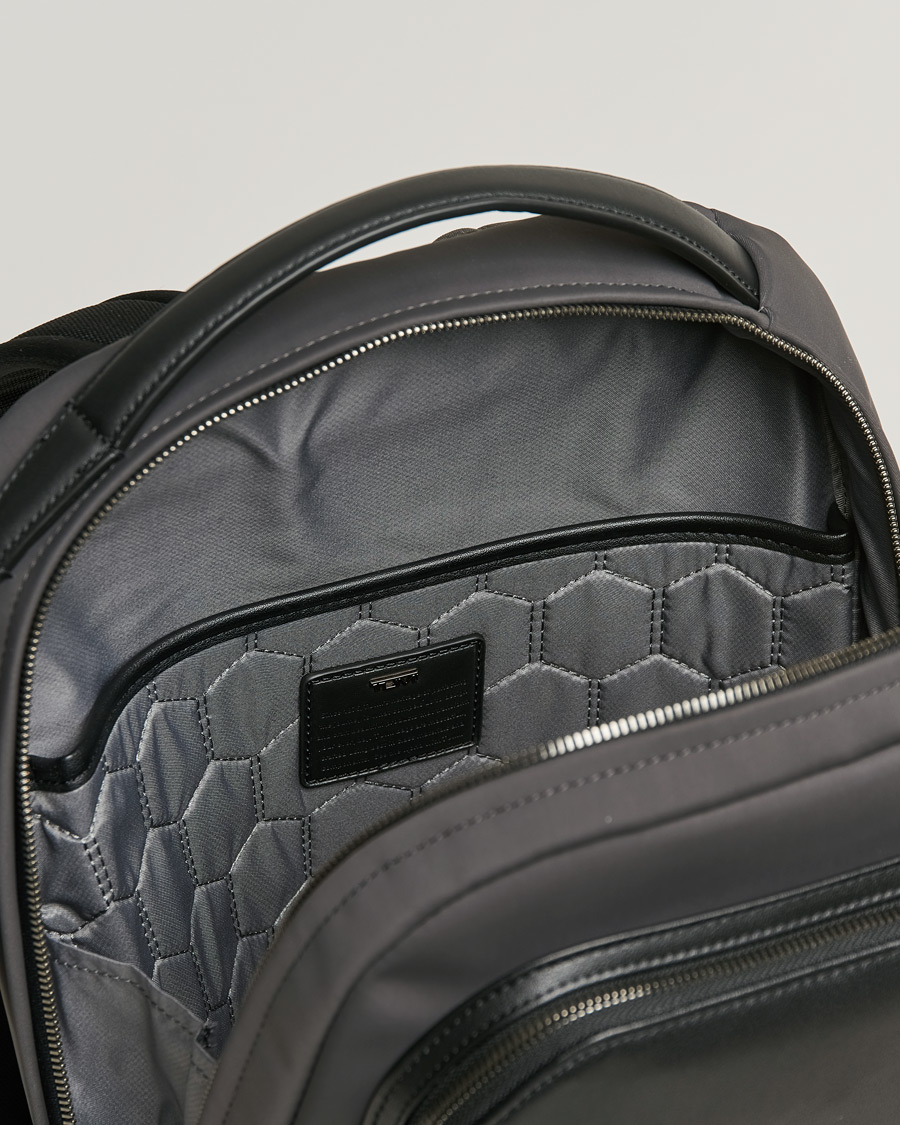 Hombres | TUMI Harrison Bradner Backpack Black/Iron | TUMI | Harrison Bradner Backpack Black/Iron