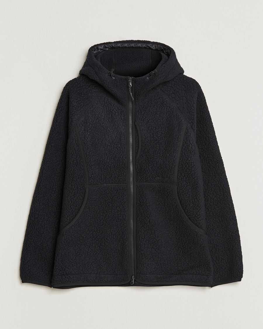Hombres | Jerséis y prendas de punto | Snow Peak | Thermal Boa Fleece Jacket Black