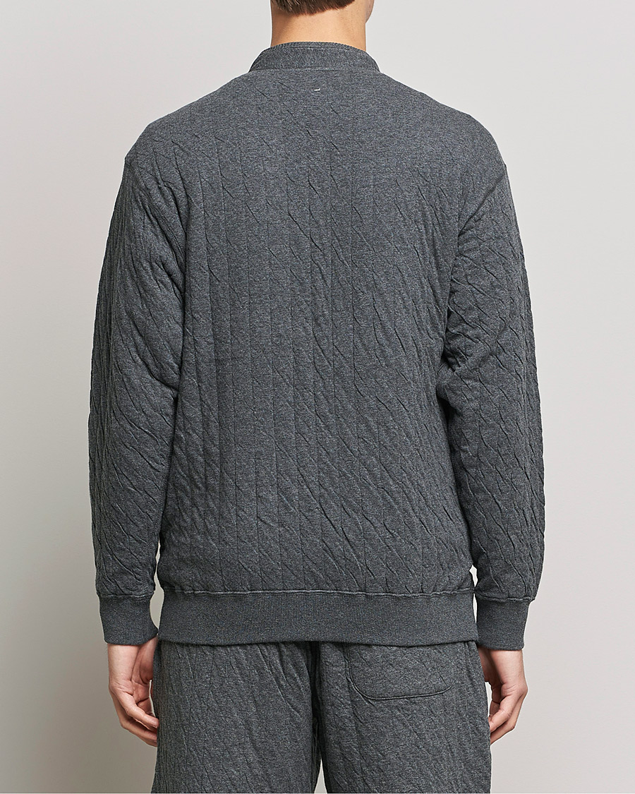 Hombres | Jerséis y prendas de punto | Snow Peak | Natural Warm Stretch Pullover Medium Grey