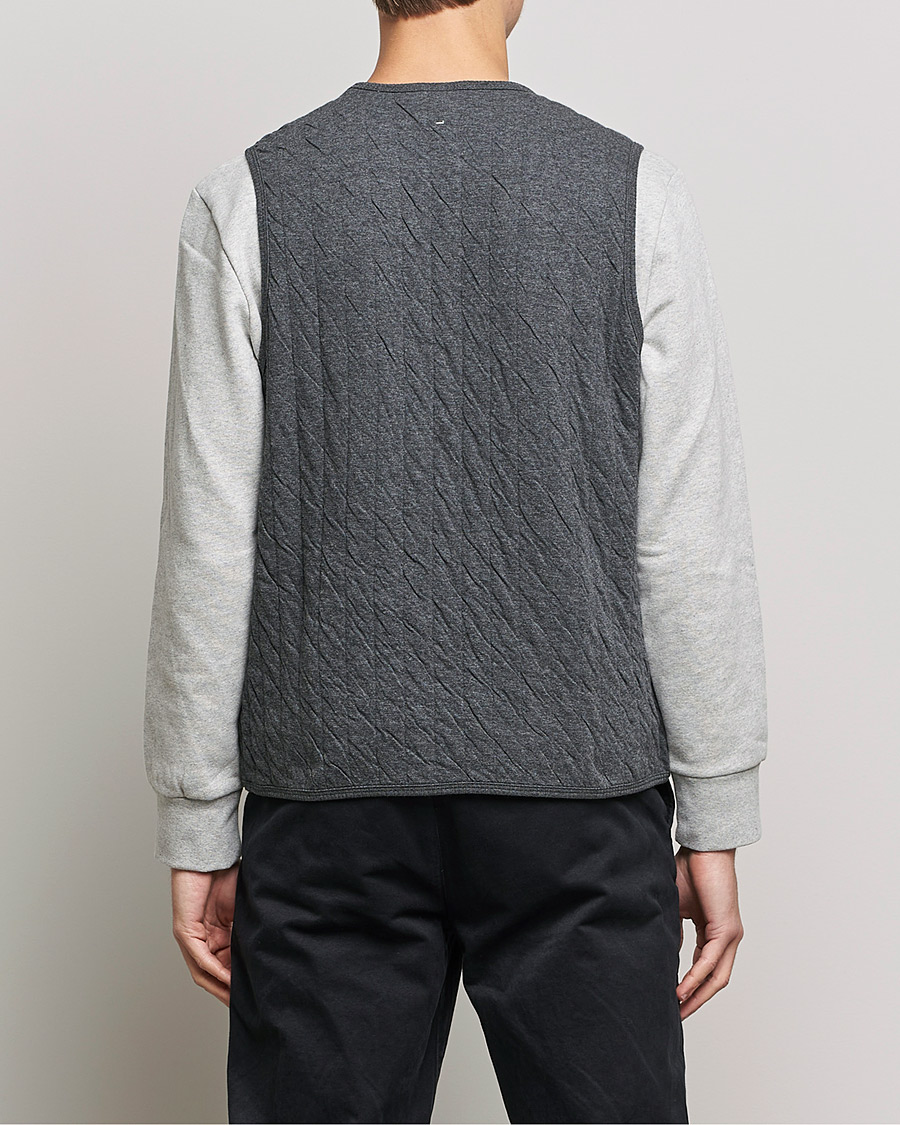 Hombres | Jerséis y prendas de punto | Snow Peak | Natural Warm Stretch Vest Medium Grey
