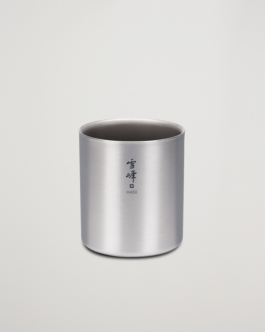 Hombres | Outdoor living | Snow Peak | Double Wall Stacking Mug 450 Titanium