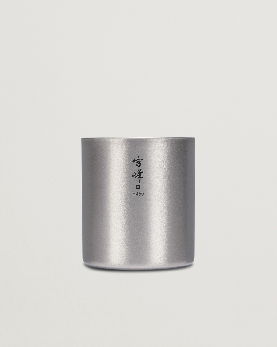 Hombres | Outdoor living | Snow Peak | Double Wall Stacking Mug 450 Titanium