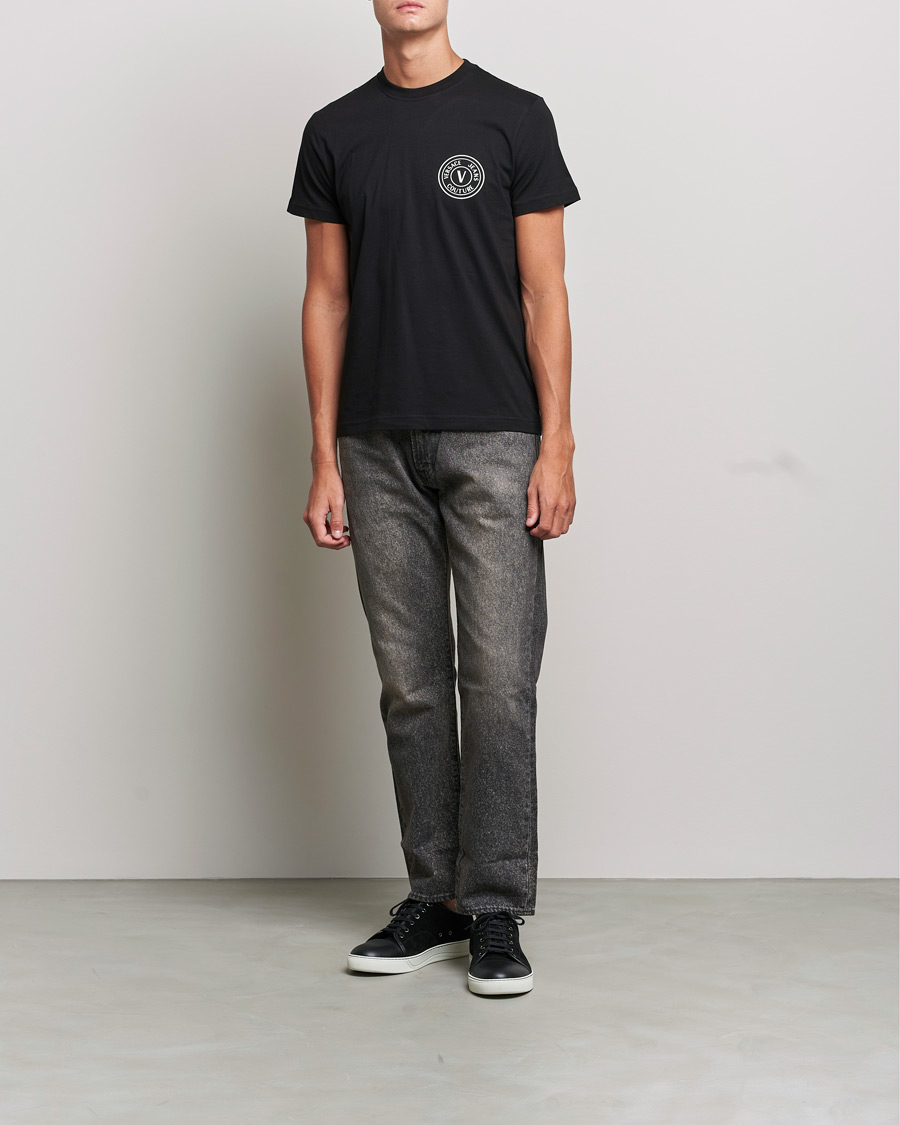 Hombres | Camisetas | Versace Jeans Couture | V Emblem T-Shirt Black