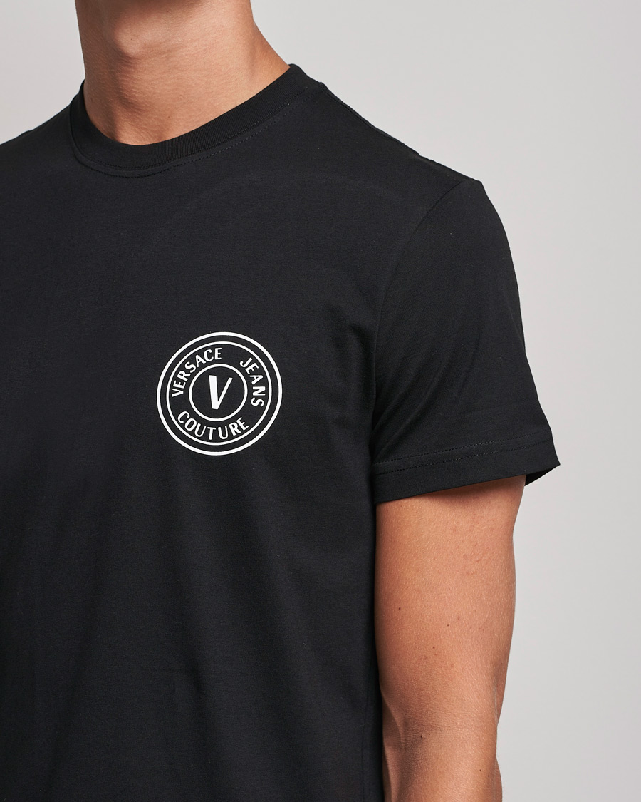 Hombres | Camisetas | Versace Jeans Couture | V Emblem T-Shirt Black
