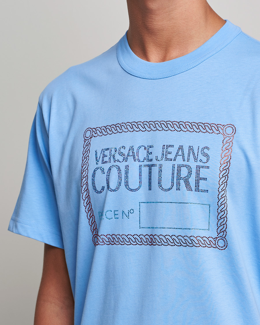 Hombres | Camisetas | Versace Jeans Couture | Piece Nr T-Shirt Sky Blue